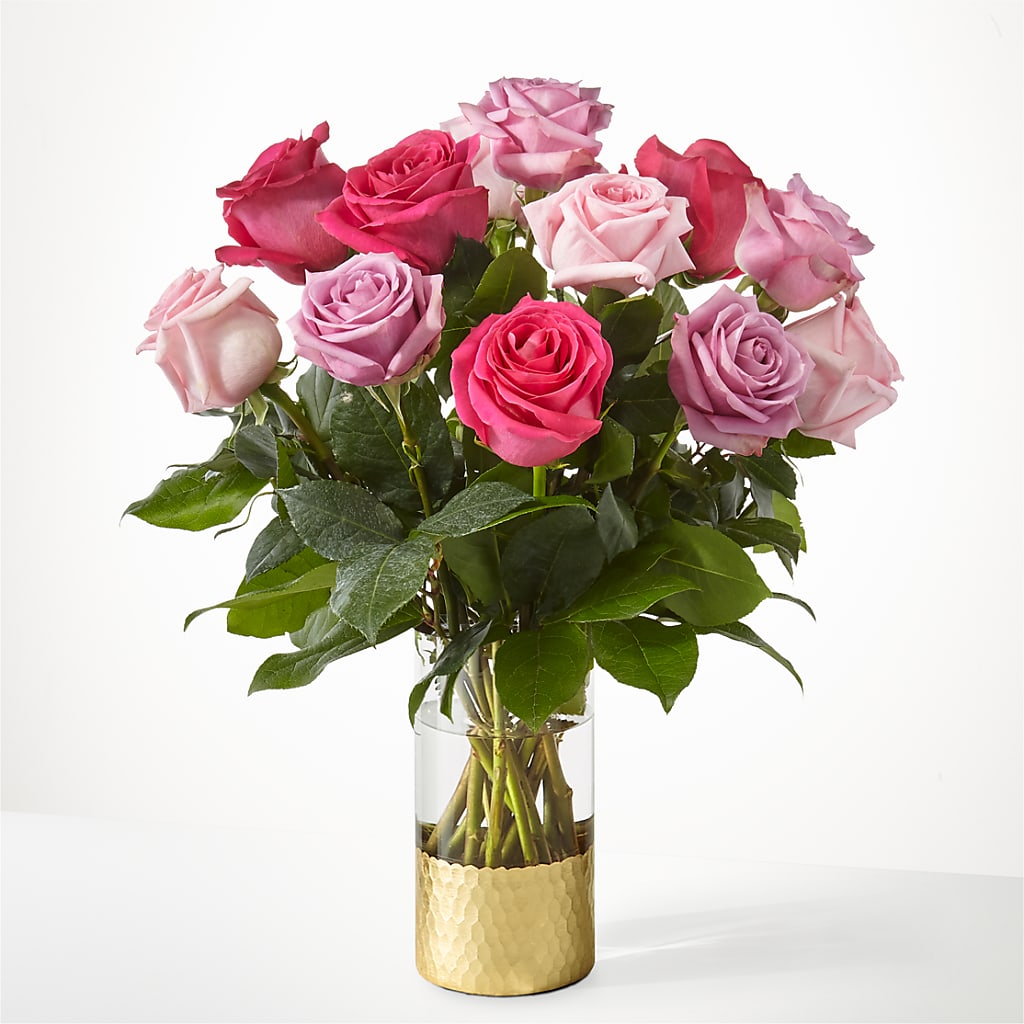 Pure Beauty Mixed Roses – The Whiting Flower Shop, Whiting IN