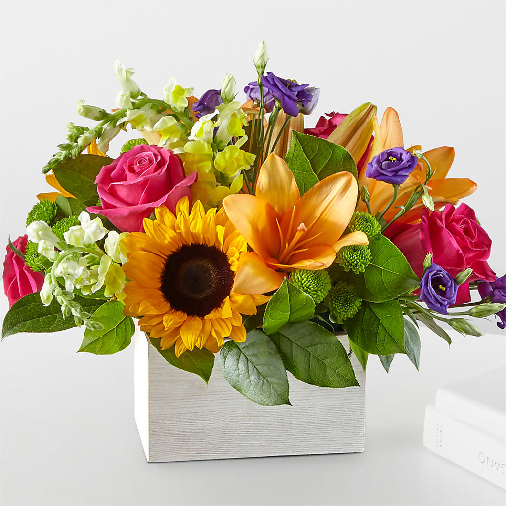 Best Day Box Bouquet – The Whiting Flower Shop, Whiting IN