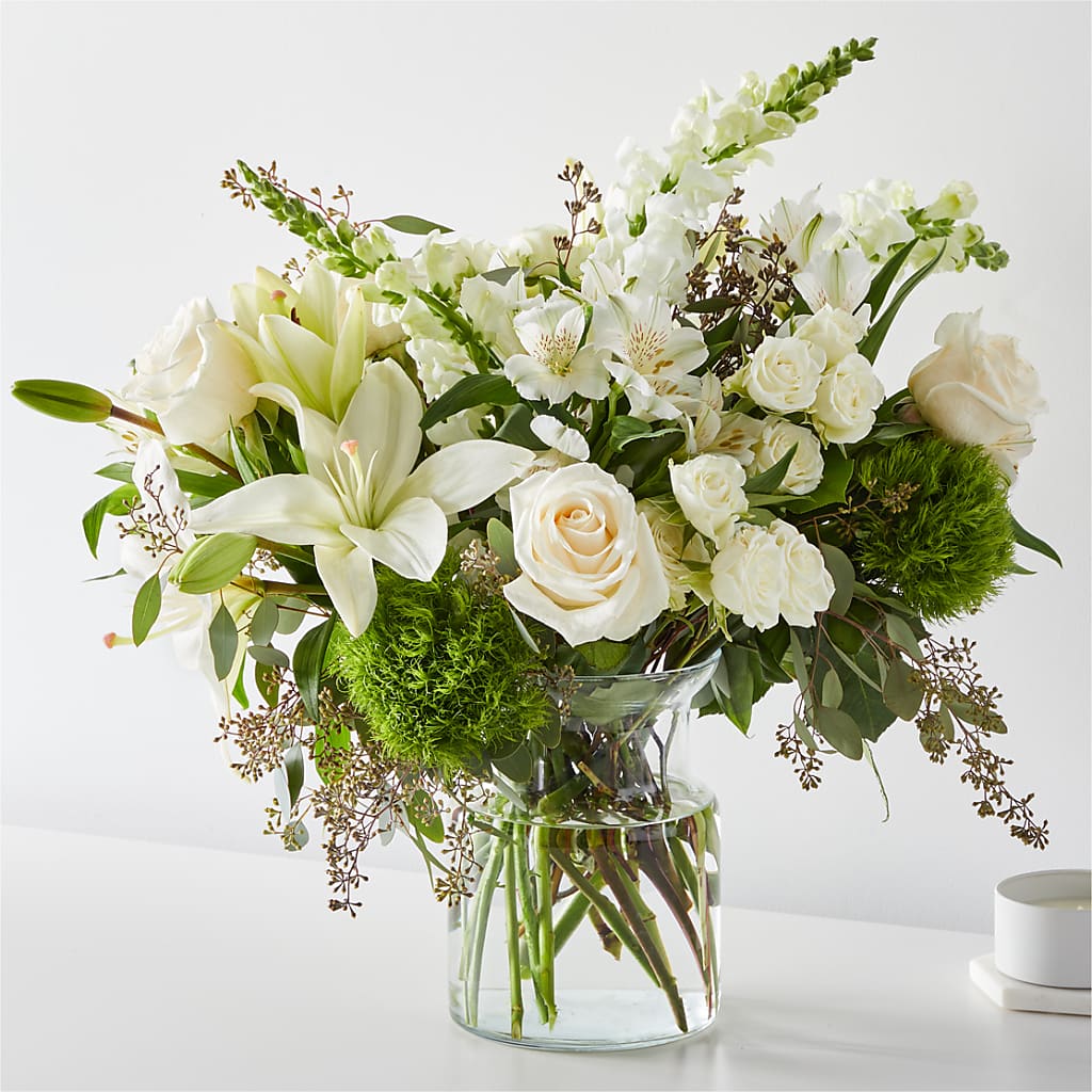 Fresh Linen Bouquet – The Whiting Flower Shop, Whiting IN