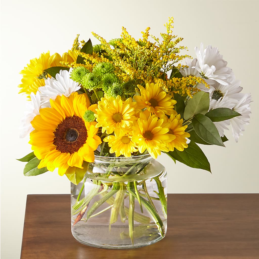 Hello Sunshine Bouquet – The Whiting Flower Shop, Whiting IN