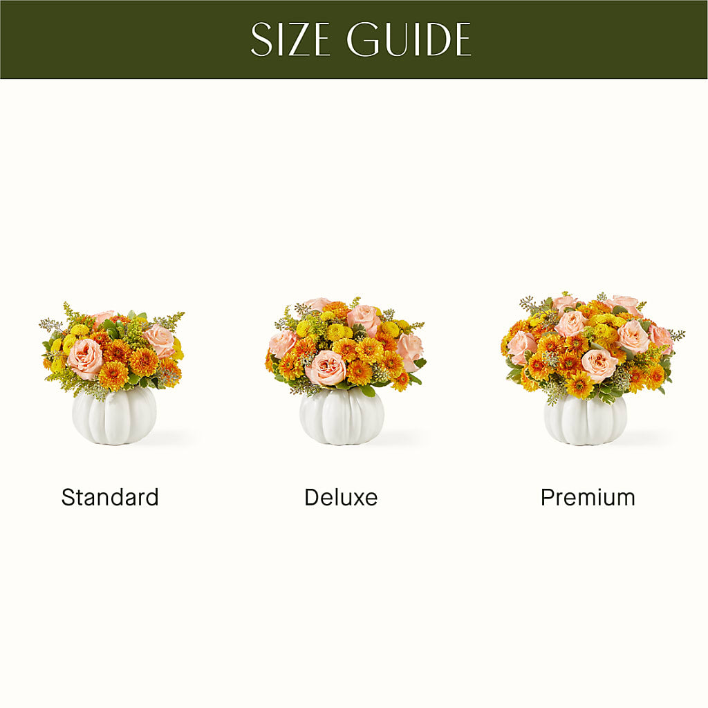 Peachy Pumpkin – The Whiting Flower Shop, Whiting IN