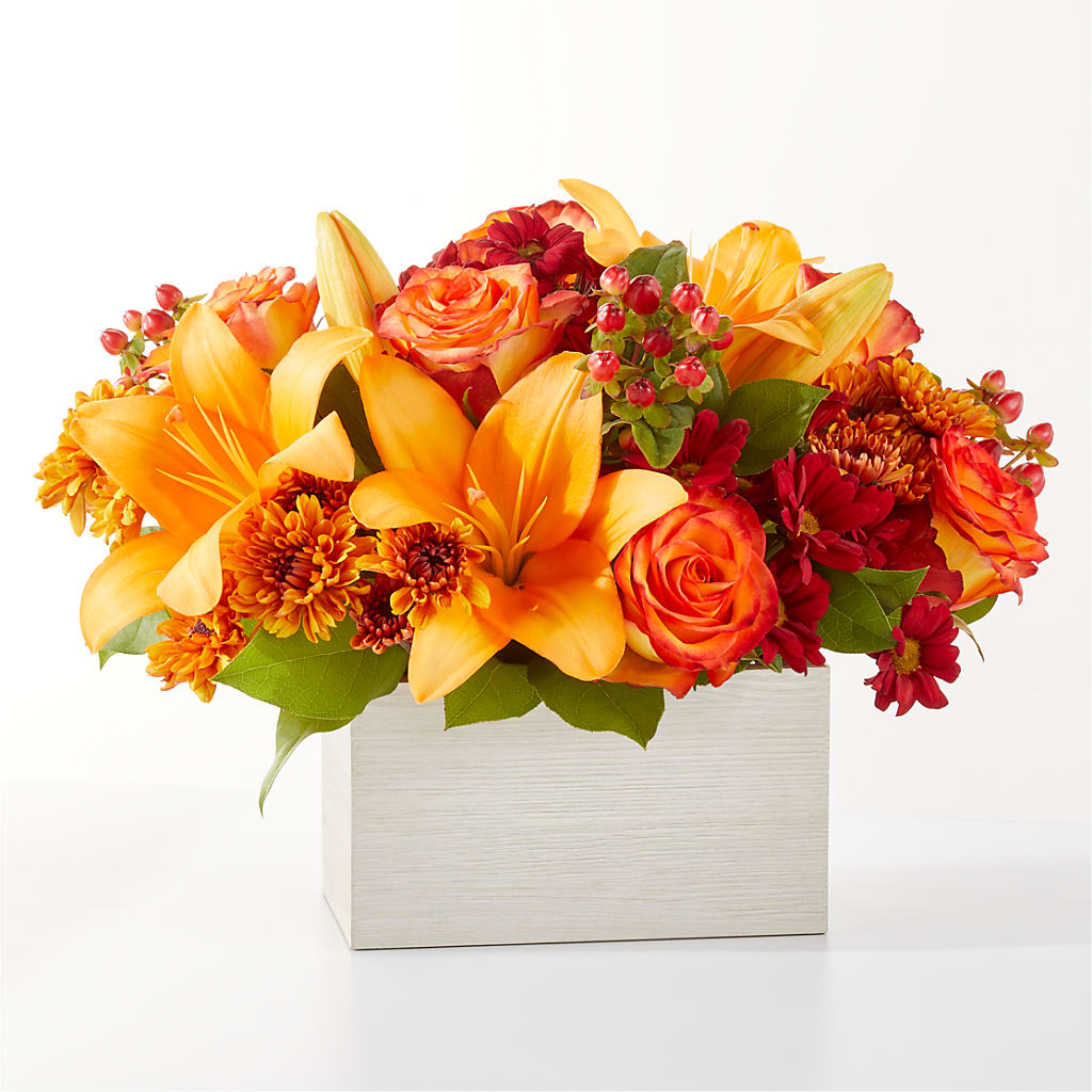 Backyard Bonfire Bouquet – The Whiting Flower Shop, Whiting IN