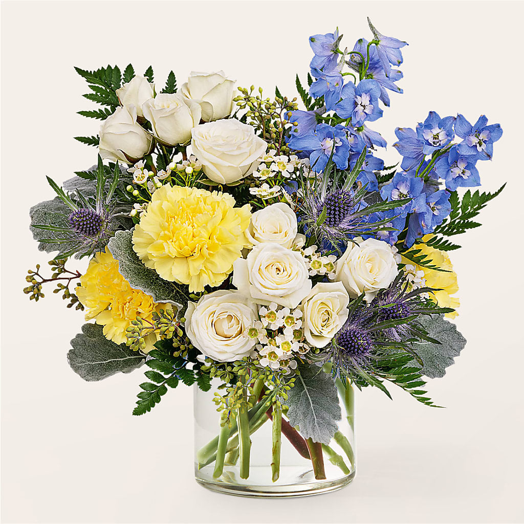 Lemon Sorbet Bouquet – The Whiting Flower Shop, Whiting IN