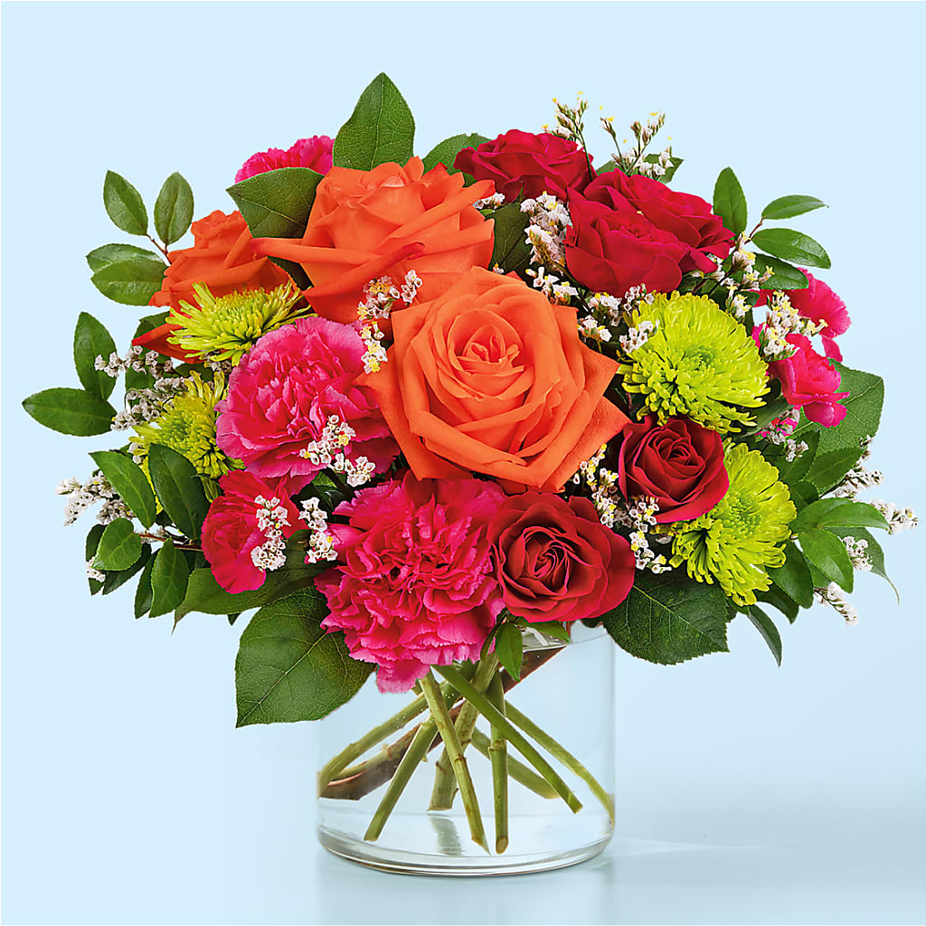 Colorful Carnival Bouquet – The Whiting Flower Shop, Whiting IN