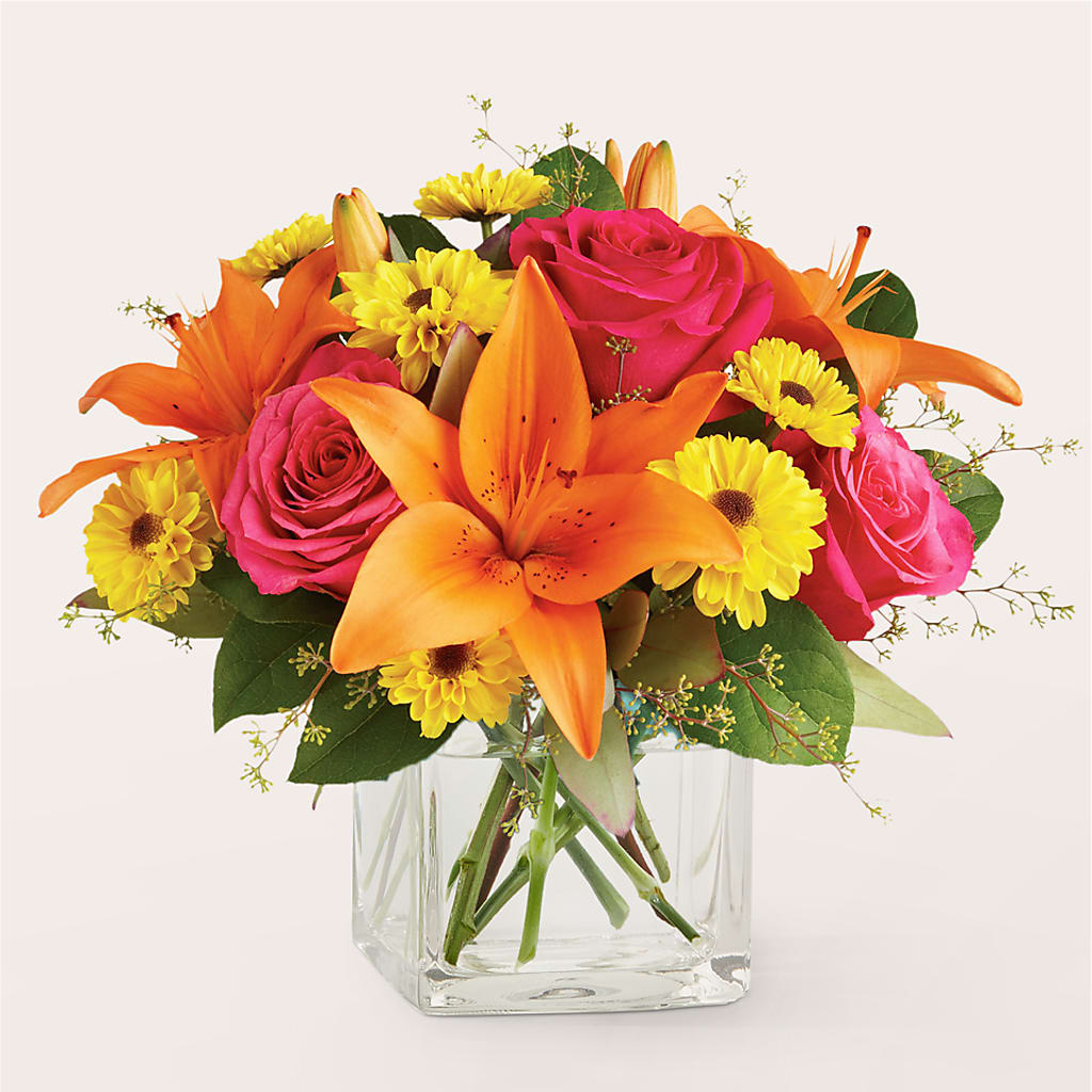 Neon Lights Bouquet – The Whiting Flower Shop, Whiting IN
