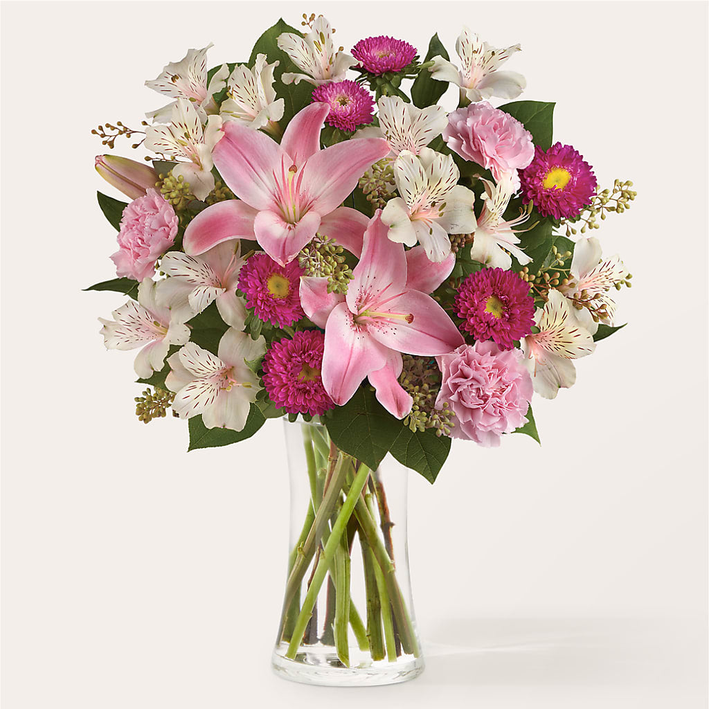 Feeling Fuchsia Bouquet – The Whiting Flower Shop, Whiting IN