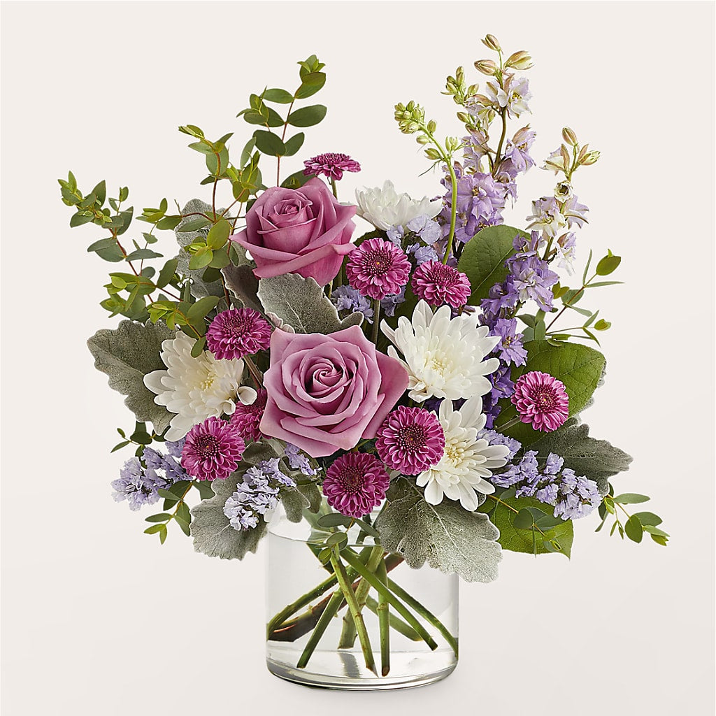 Violet Frost Bouquet – The Whiting Flower Shop, Whiting IN