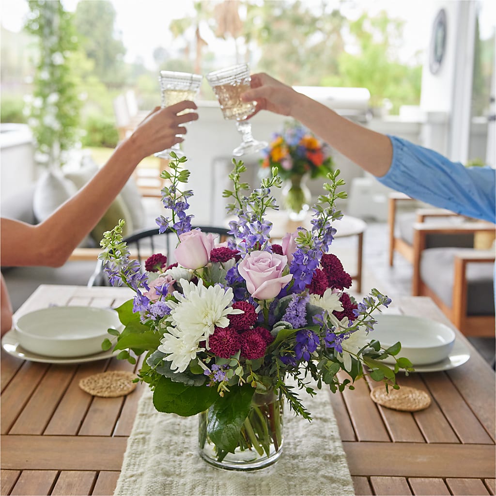 Violet Frost Bouquet – The Whiting Flower Shop, Whiting IN
