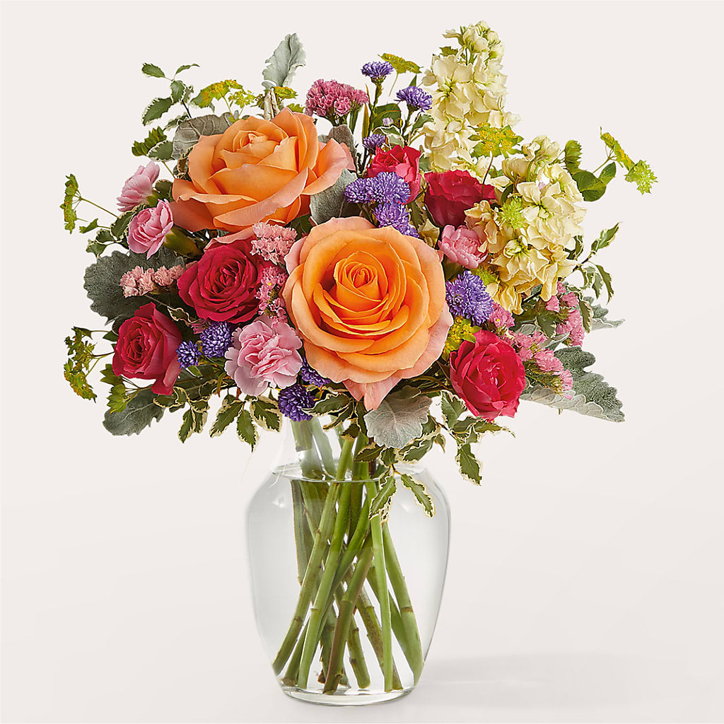 Tangerine Tango Bouquet – The Whiting Flower Shop, Whiting IN