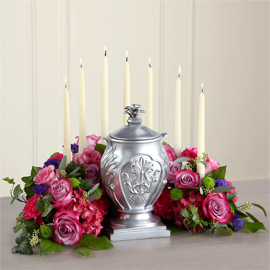 Peaceful Thoughts Arrangement – The Whiting Flower Shop, Whiting IN
