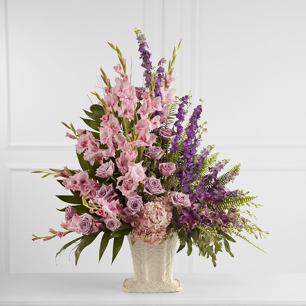 Flowing Garden Arrangement – The Whiting Flower Shop, Whiting IN