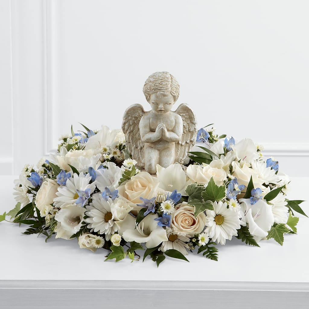 Little Angel Ring of Flowers – The Whiting Flower Shop, Whiting IN