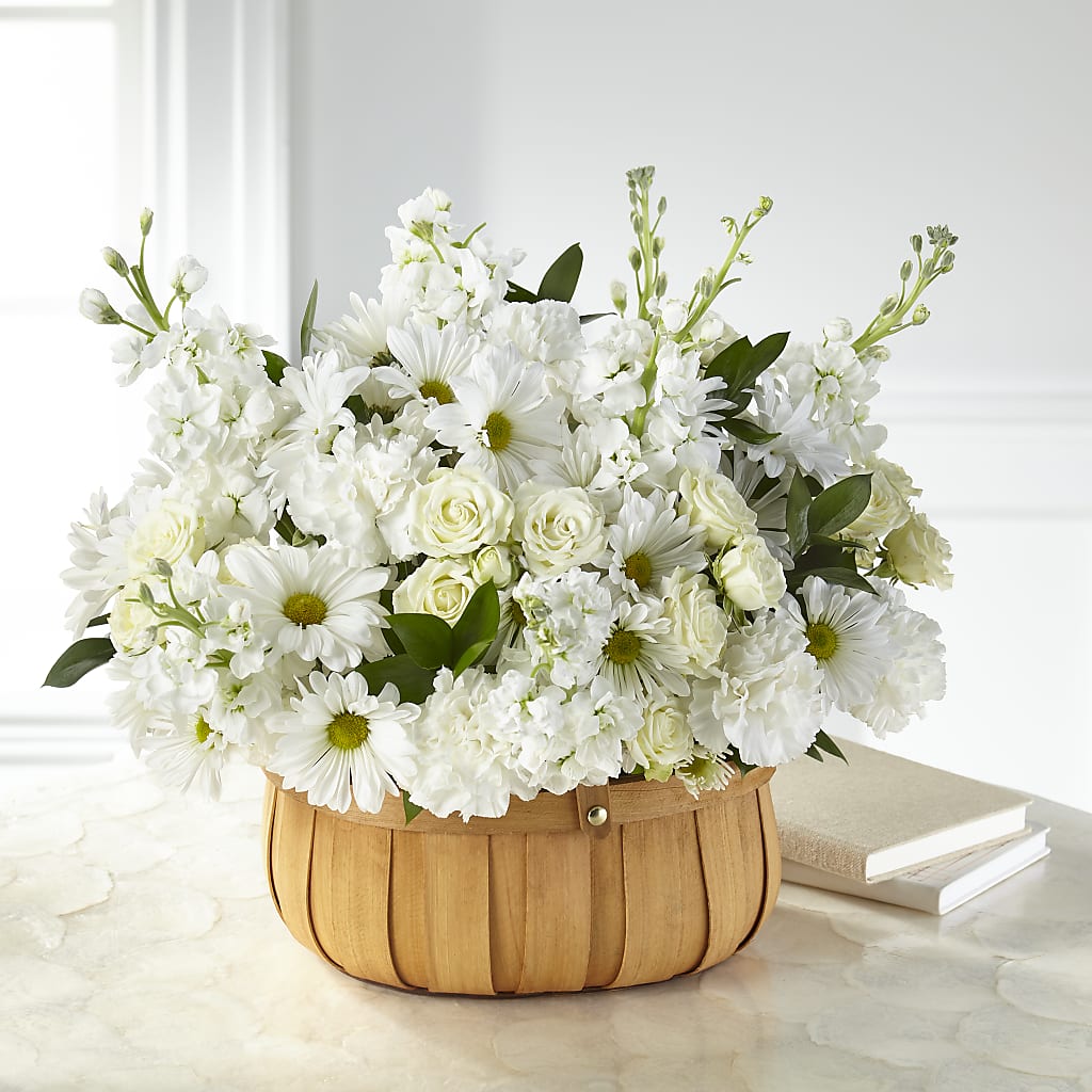 Graceful Garden Basket – The Whiting Flower Shop, Whiting IN