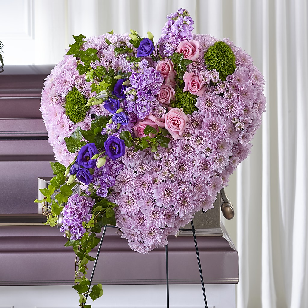 Treasured Love Standing Heart – The Whiting Flower Shop, Whiting IN