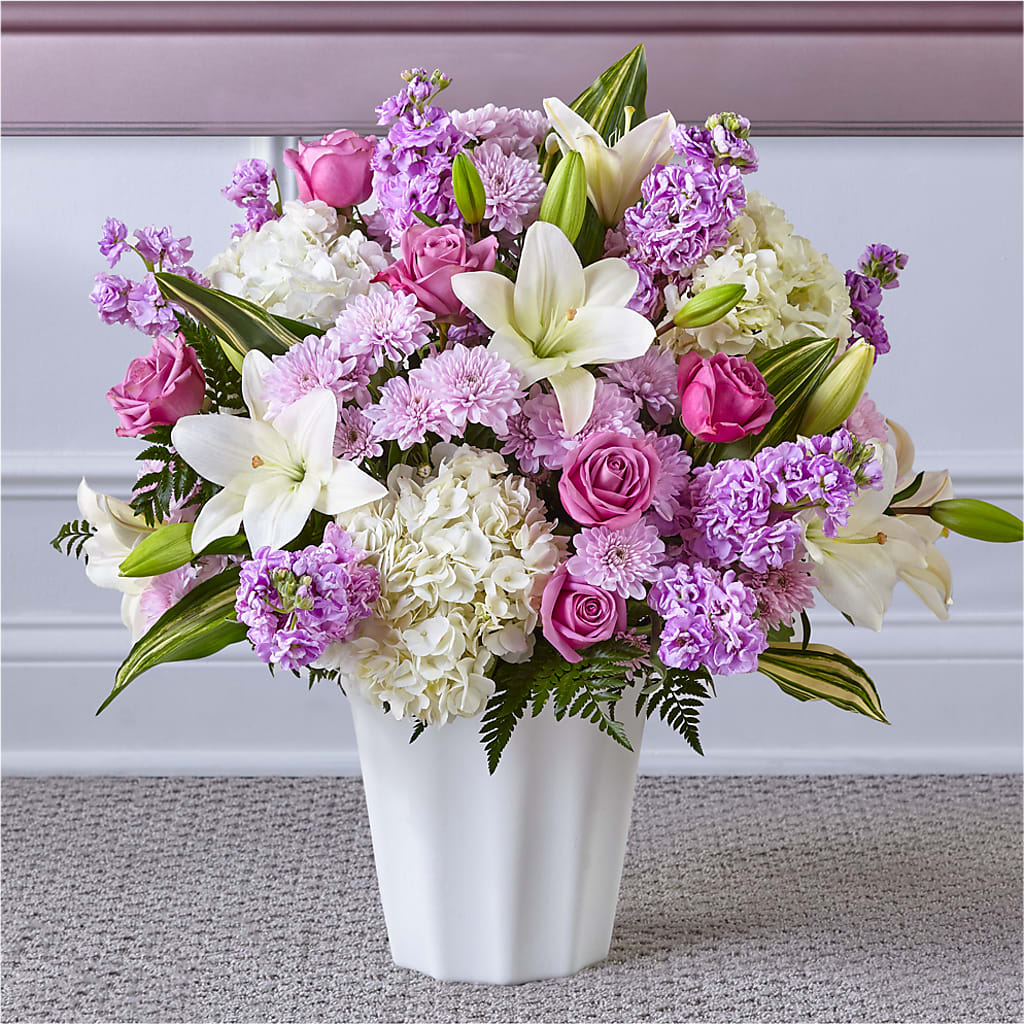 Heaven Sent Floor Basket – The Whiting Flower Shop, Whiting IN