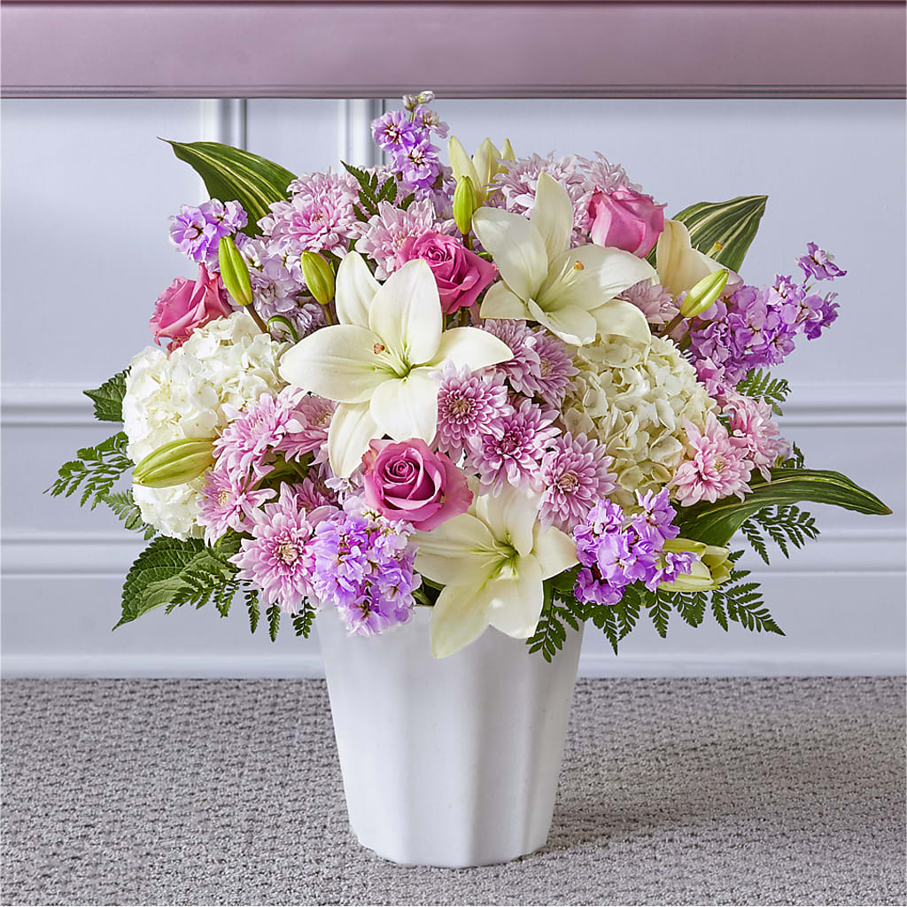 Heaven Sent Floor Basket – The Whiting Flower Shop, Whiting IN