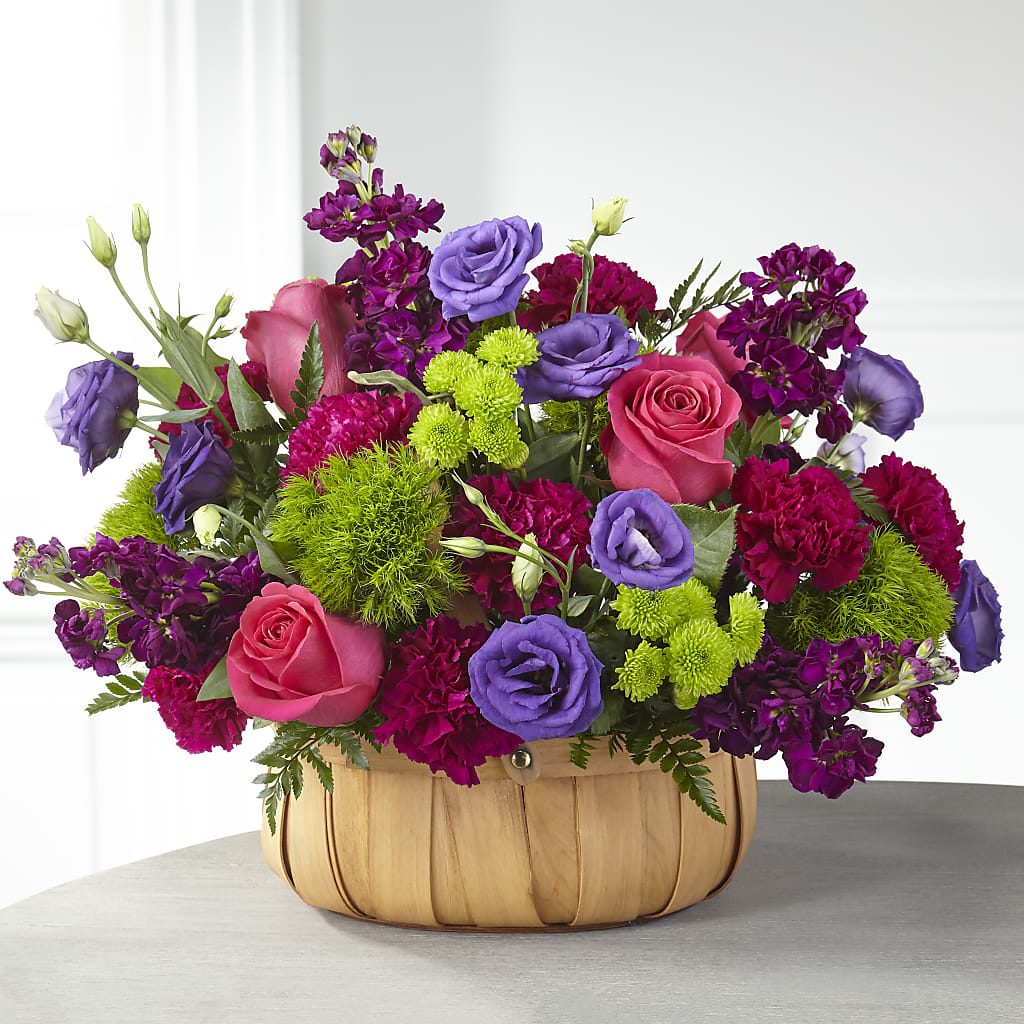 Serene Sanctuary Basket – The Whiting Flower Shop, Whiting IN