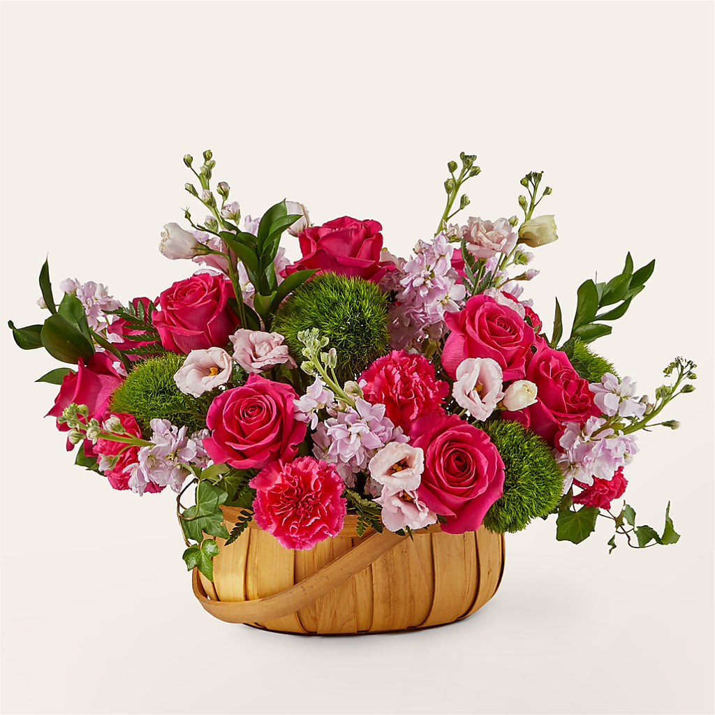 Radiance in Bloom Basket – The Whiting Flower Shop, Whiting IN