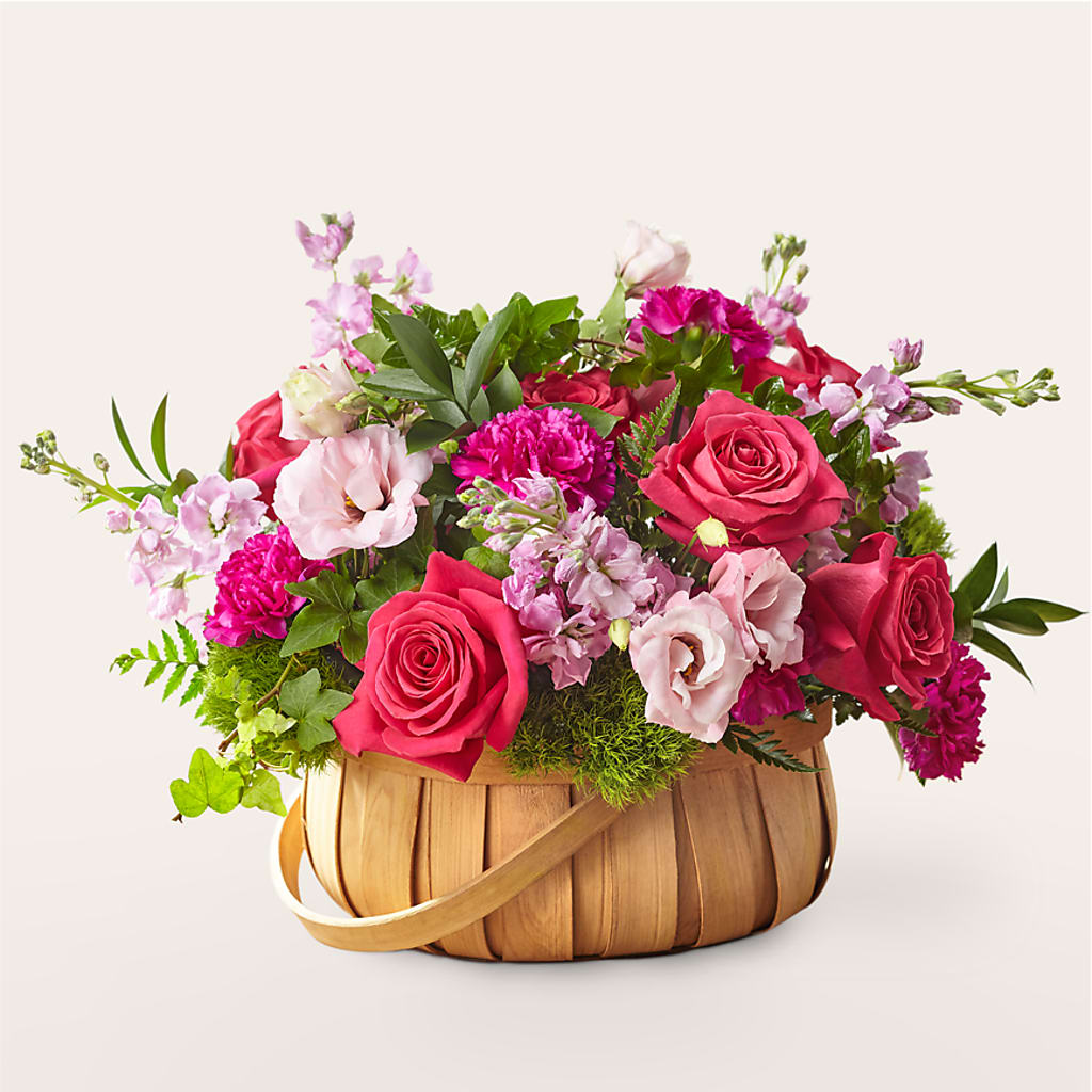 Radiance in Bloom Basket – The Whiting Flower Shop, Whiting IN