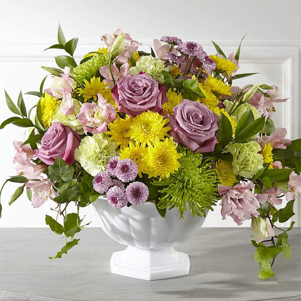 Healing Thoughts Arrangement – The Whiting Flower Shop, Whiting IN