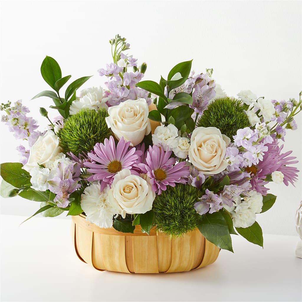 Peace & Love Basket – The Whiting Flower Shop, Whiting IN