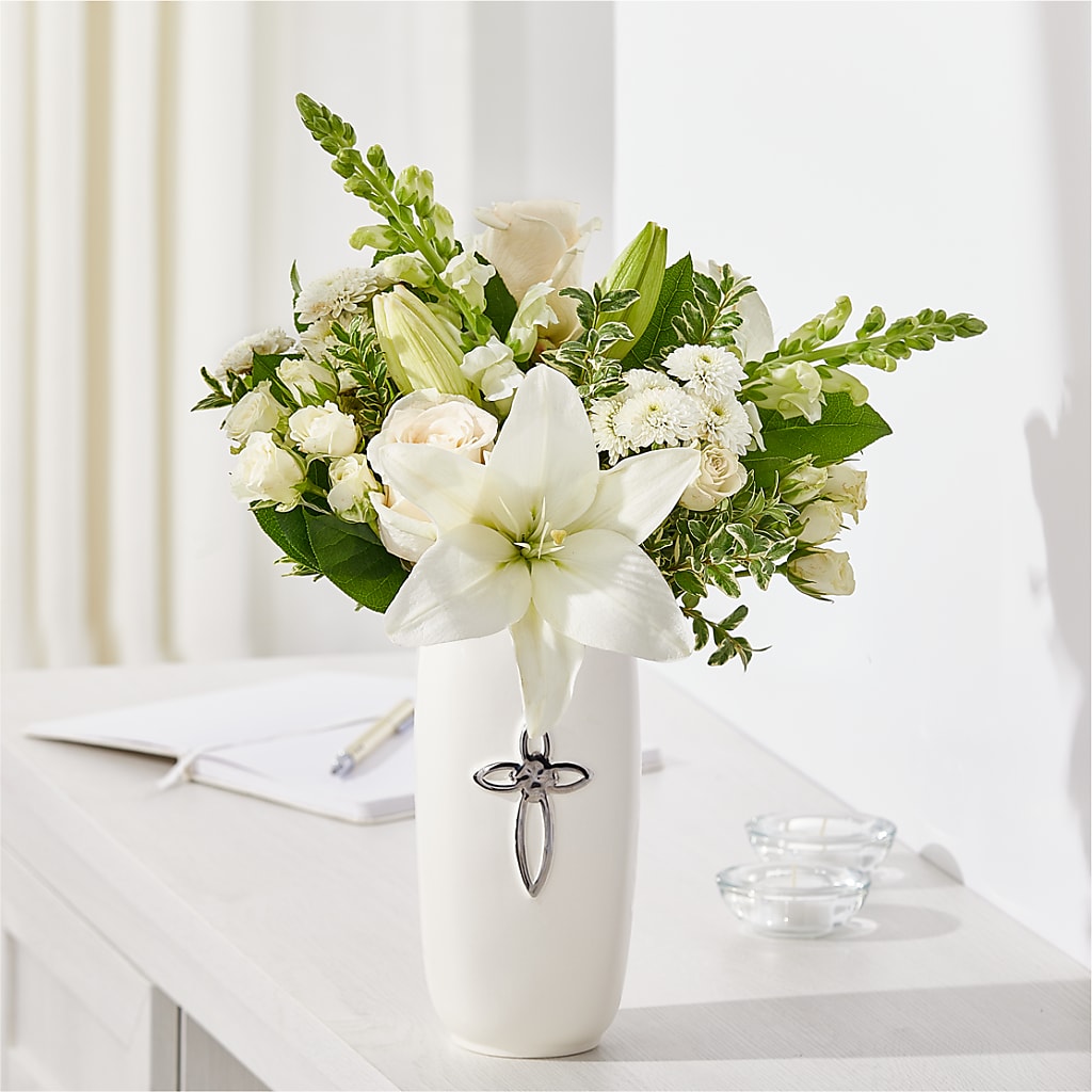With Grace Bouquet – The Whiting Flower Shop, Whiting IN