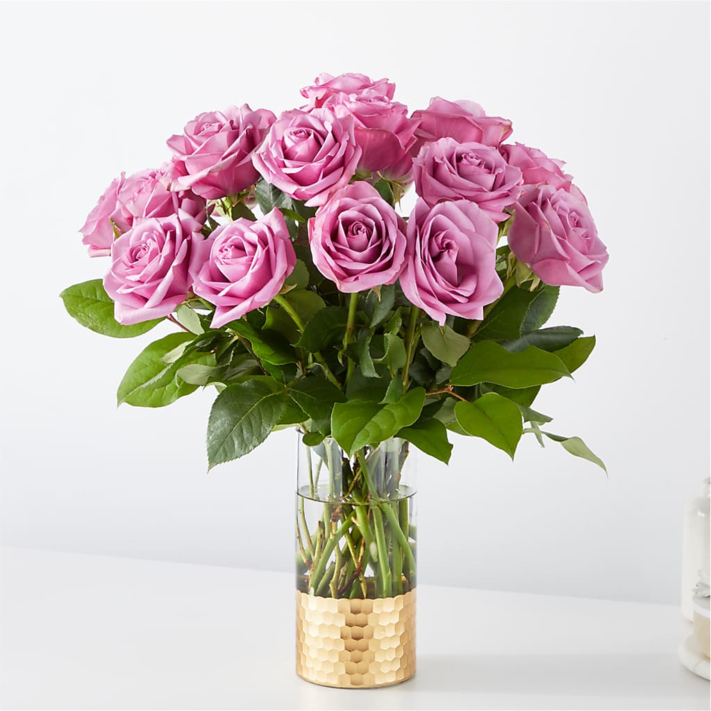 Secret Admirer Lavender Rose Bouquet – The Whiting Flower Shop, Whiting IN
