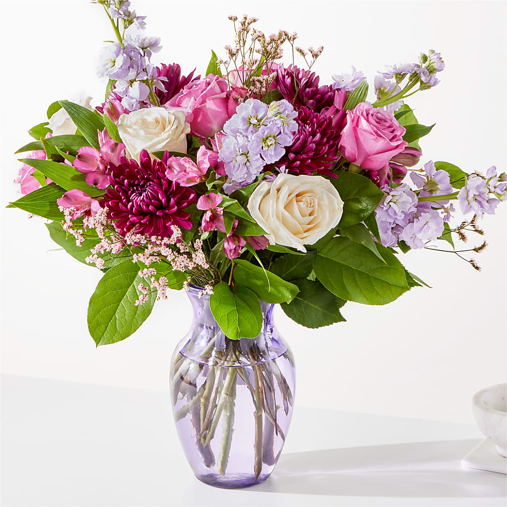 Amethyst Dreams Bouquet – The Whiting Flower Shop, Whiting IN