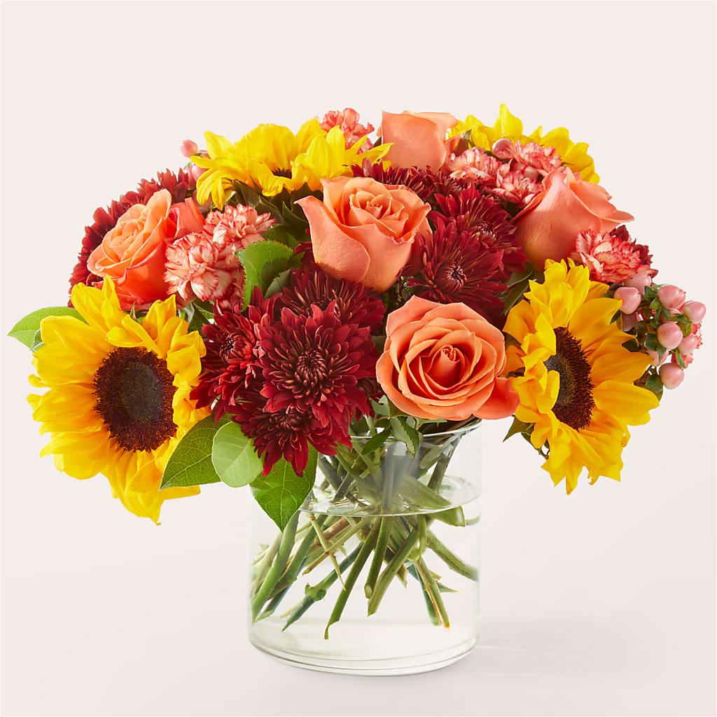 September Sunset Bouquet – The Whiting Flower Shop, Whiting IN