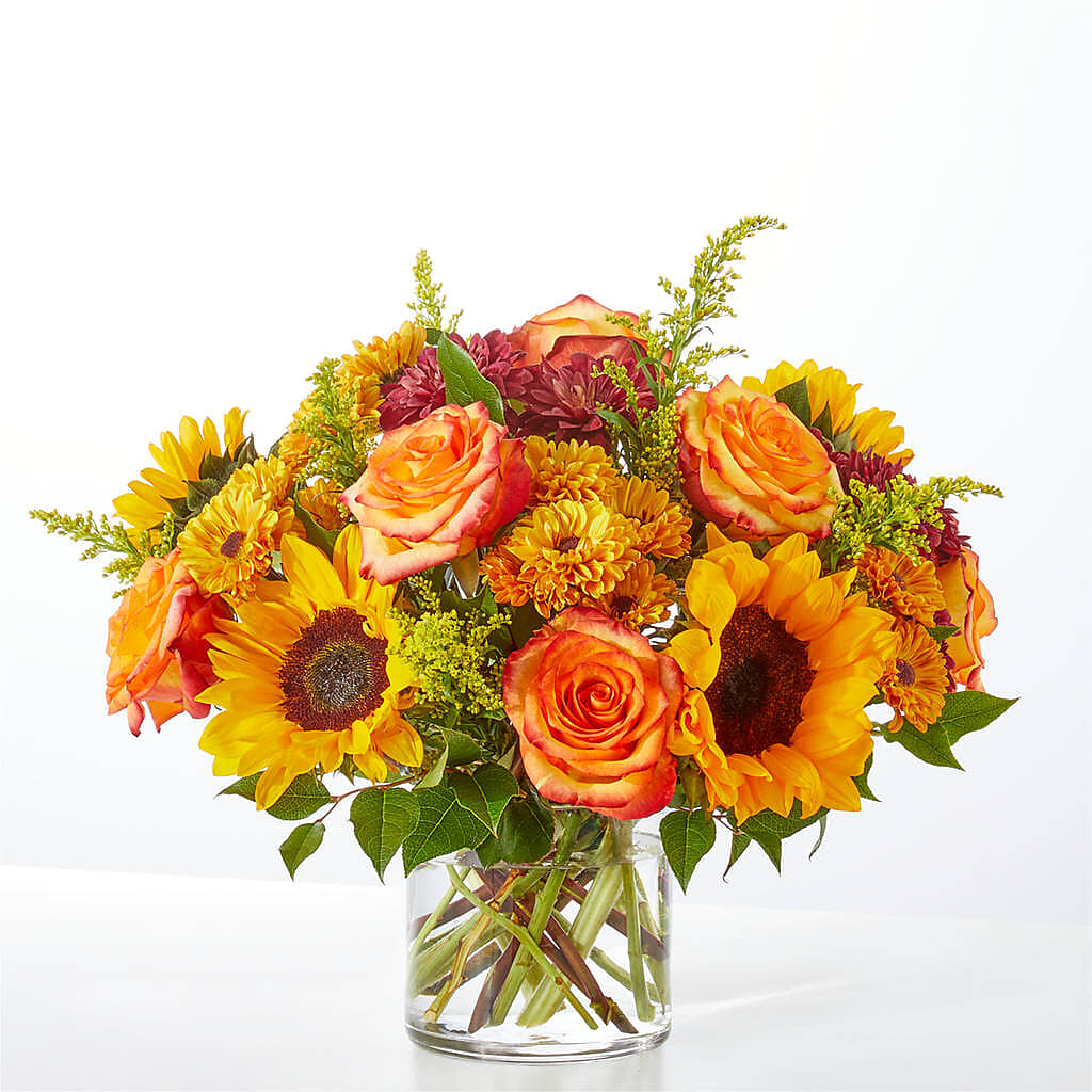 Flannel Scarf Bouquet – The Whiting Flower Shop, Whiting IN