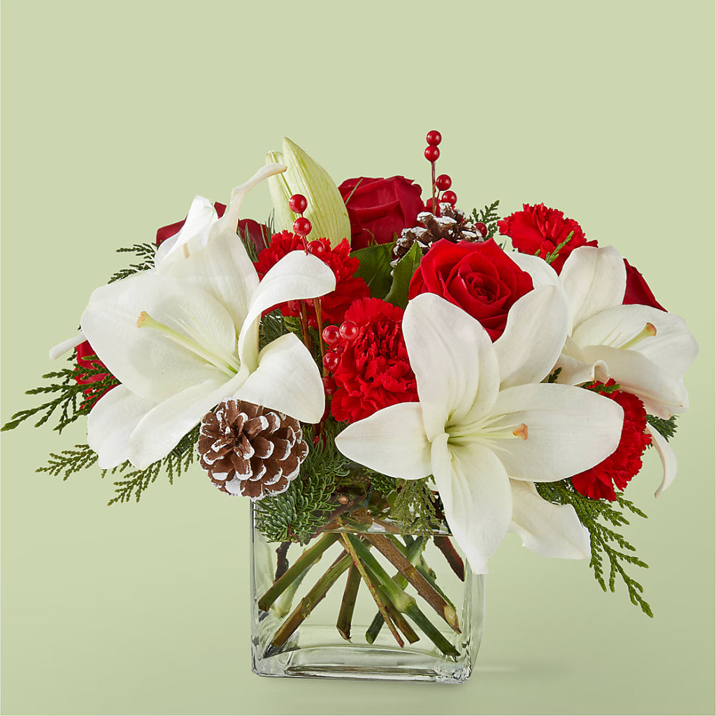 Glistening Icicles Bouquet – The Whiting Flower Shop, Whiting IN
