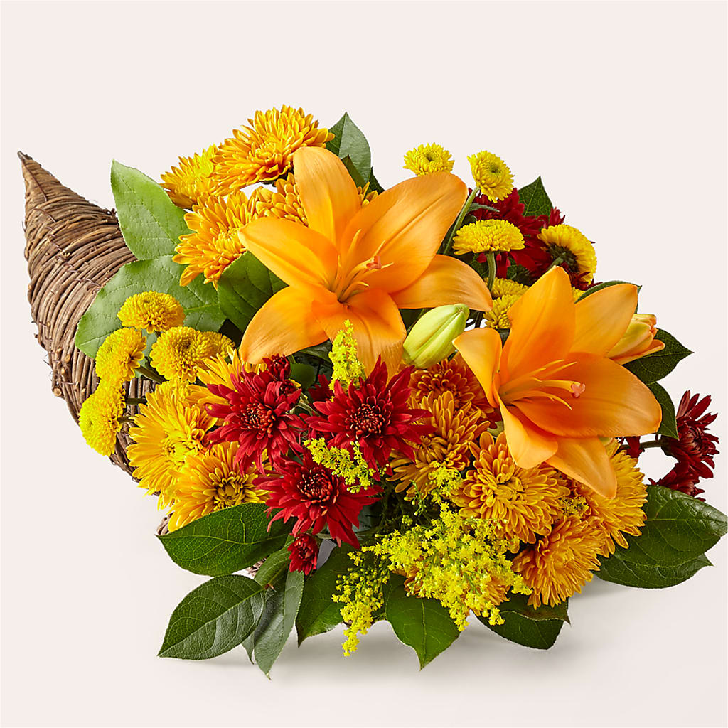 Feast of Color Cornucopia – The Whiting Flower Shop, Whiting IN