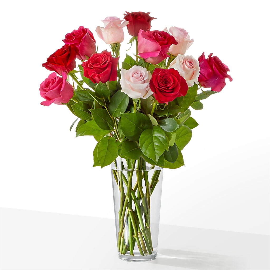 Charming Rose Bouquet – The Whiting Flower Shop, Whiting IN
