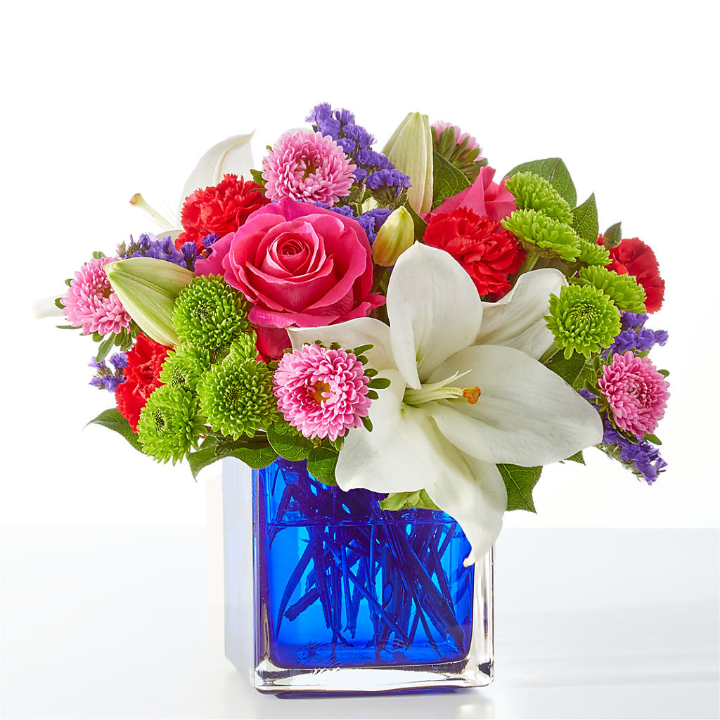 Quality Time Bouquet – The Whiting Flower Shop, Whiting IN