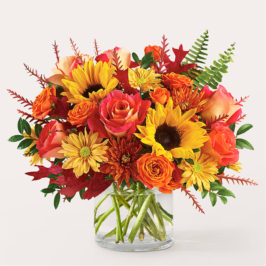 Fall Campfire Bouquet – The Whiting Flower Shop, Whiting IN