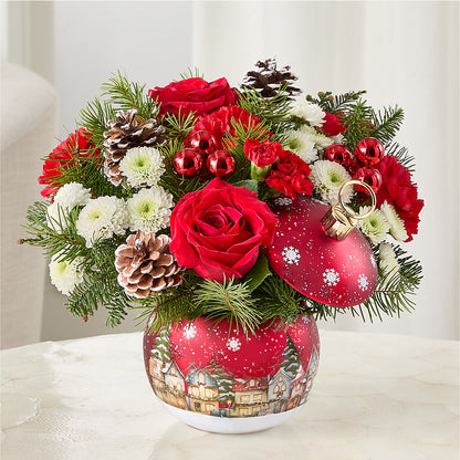 Christmas Carols Ornament –  The Whiting Flower Shop, Whiting IN