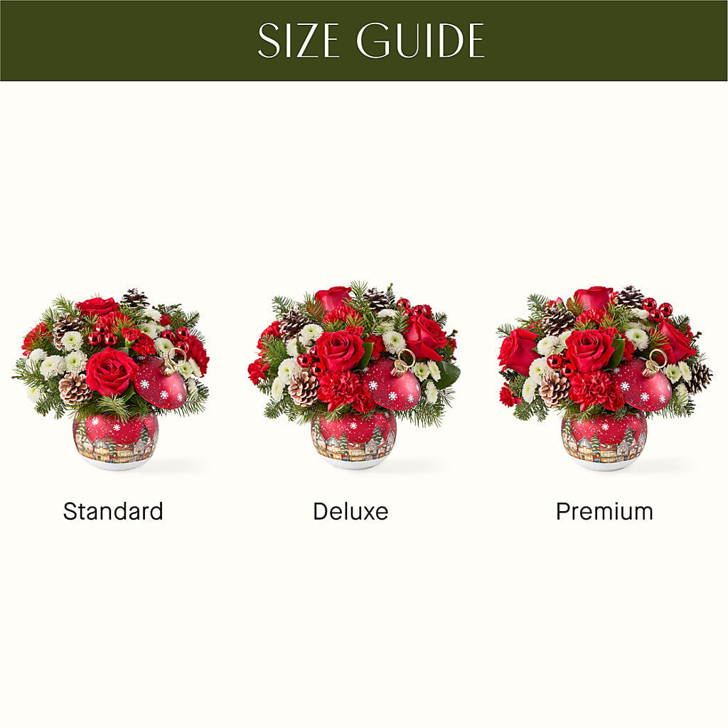 Christmas Carols Ornament –  The Whiting Flower Shop, Whiting IN