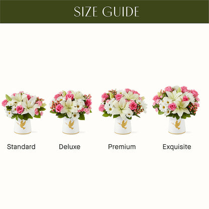 Whispers of Comfort Bouquet –  The Whiting Flower Shop, Whiting IN