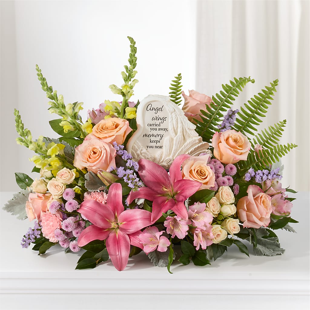 Gentle Light Arrangement –  The Whiting Flower Shop, Whiting IN