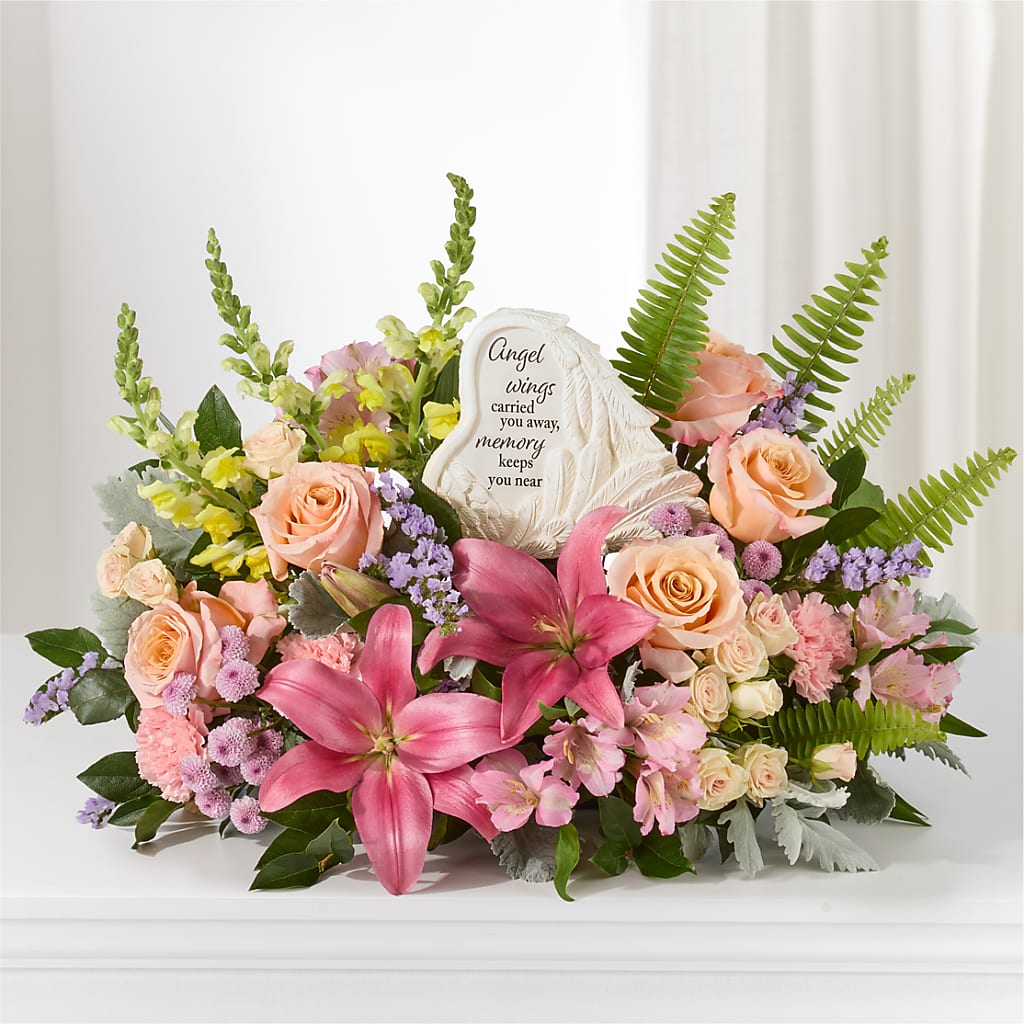 Gentle Light Arrangement –  The Whiting Flower Shop, Whiting IN