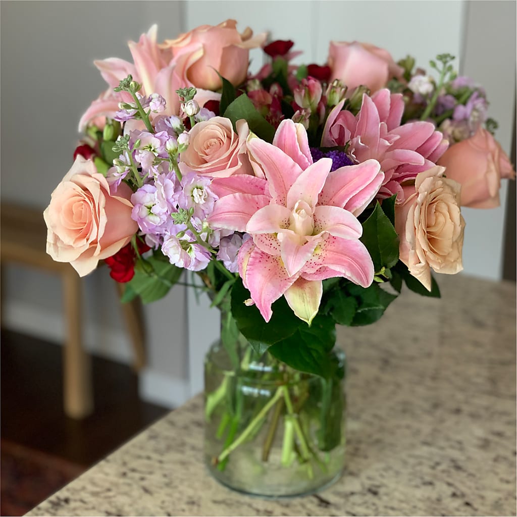 Romantique Bouquet –  The Whiting Flower Shop, Whiting IN
