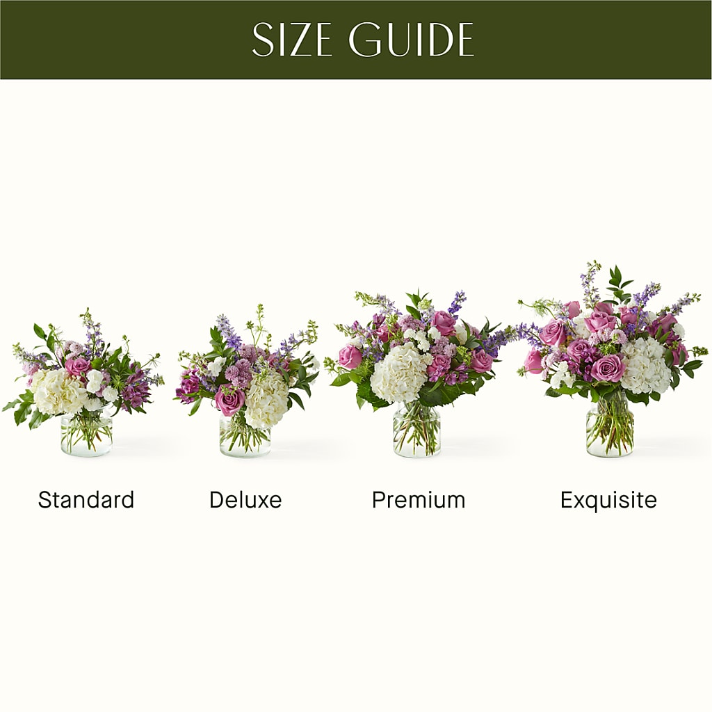 Violet Caress Bouquet –  The Whiting Flower Shop, Whiting IN