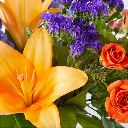Radiant Citrus Bouquet –  The Whiting Flower Shop, Whiting IN