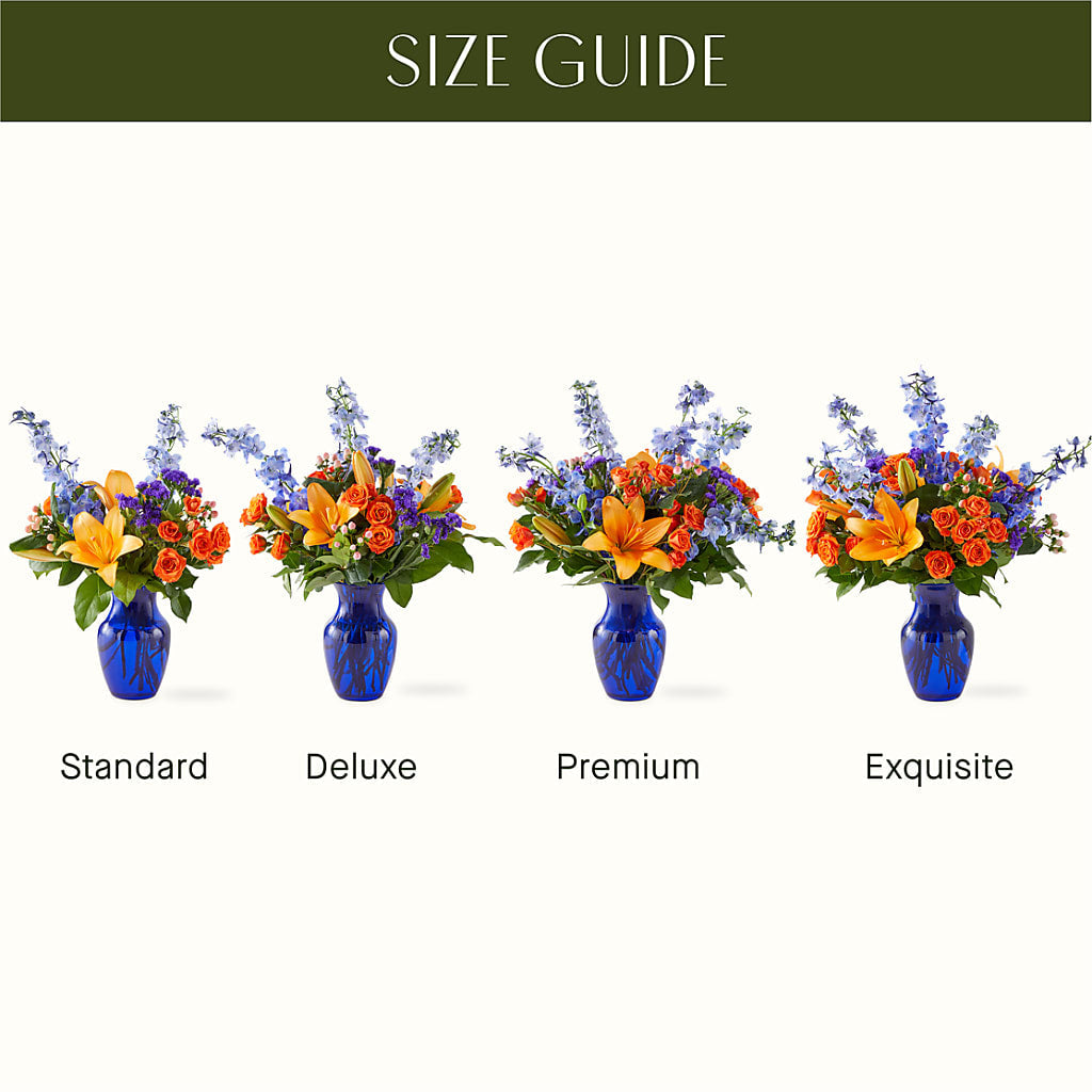 Radiant Citrus Bouquet –  The Whiting Flower Shop, Whiting IN