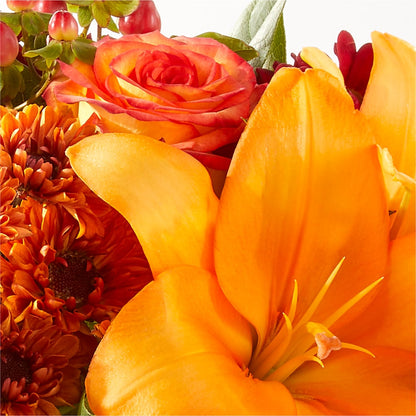 Backyard Bonfire Bouquet –  The Whiting Flower Shop, Whiting IN