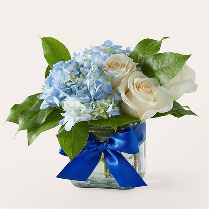 Sky Blue Delight Bouquet –  The Whiting Flower Shop, Whiting IN