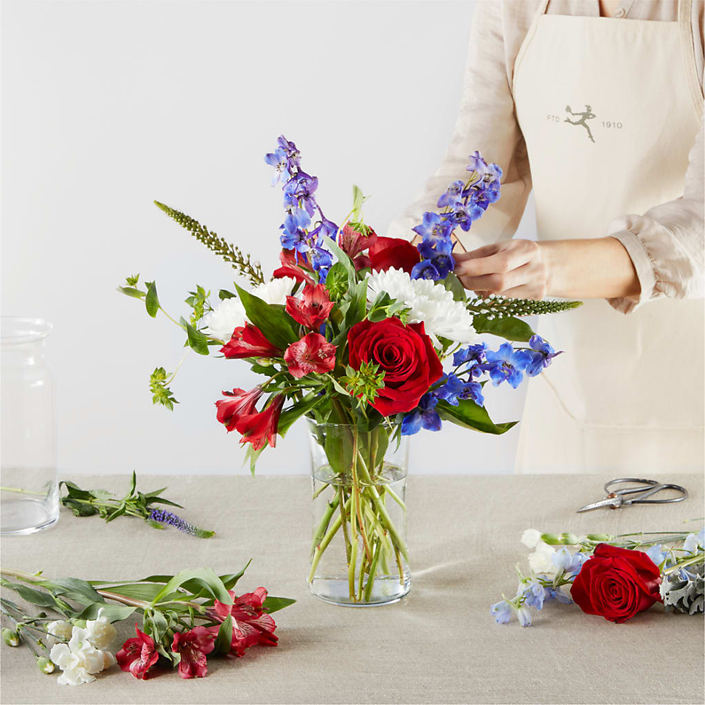 Star Spangled - A Florist Original –  The Whiting Flower Shop, Whiting IN