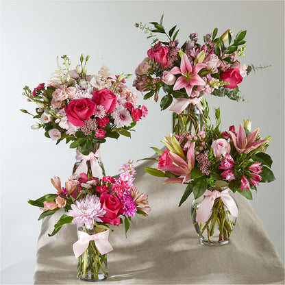 Pink Ribbon - A Florist Original –  The Whiting Flower Shop, Whiting IN