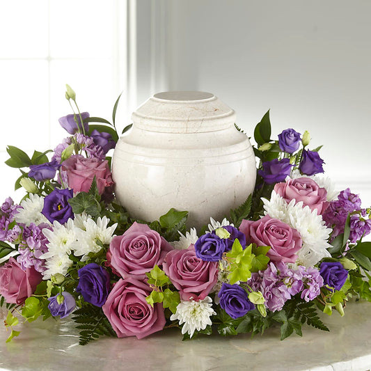 Blooming Sympathy Cremation Adornment –  The Whiting Flower Shop, Whiting IN