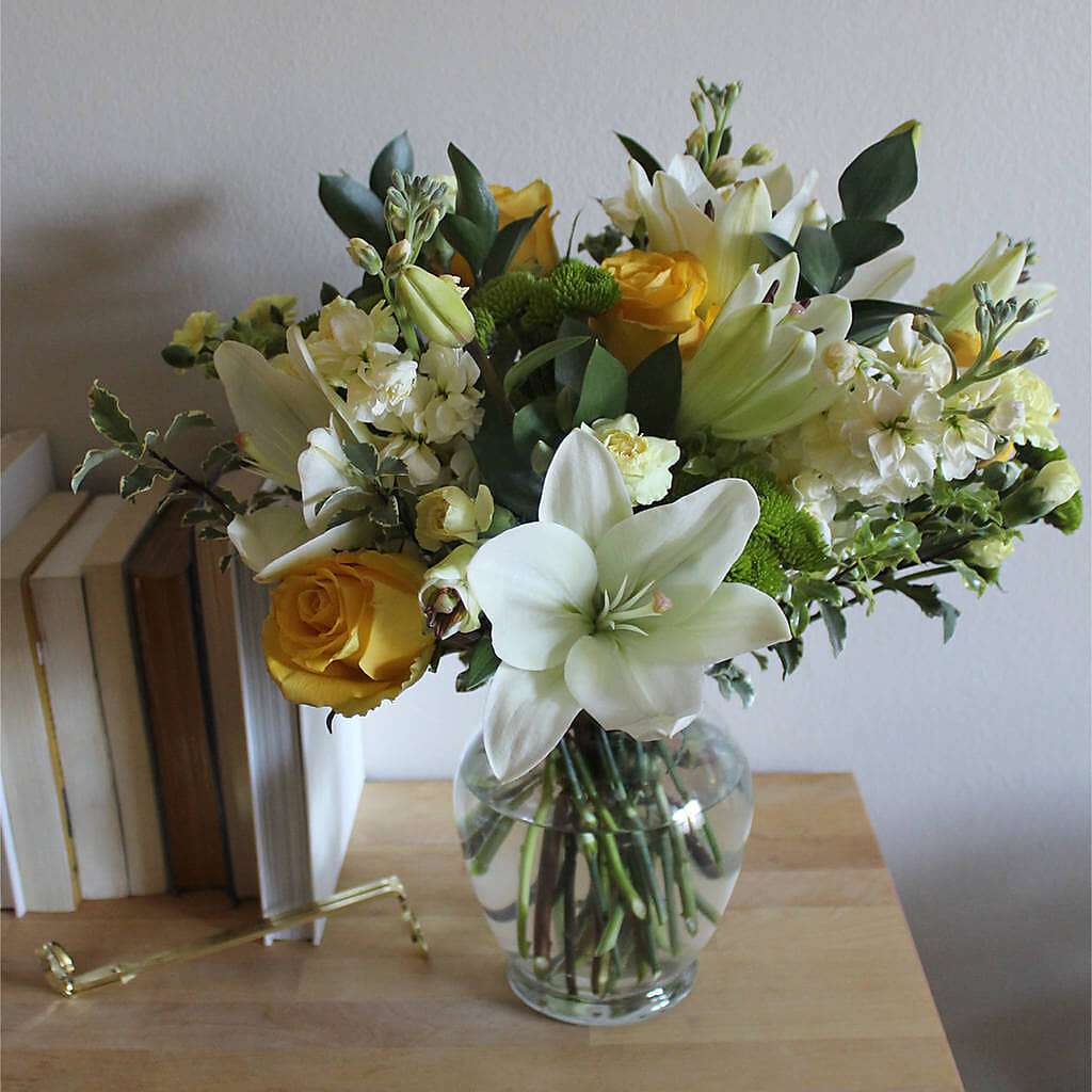 Hope & Serenity Bouquet –  The Whiting Flower Shop, Whiting IN